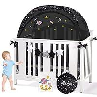 Algopix Similar Product 7 - Safety Star Crib Net to Keep Baby in