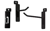 Algopix Similar Product 13 - SSWBasics Slatwall Hook Bundle  Pack