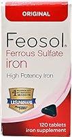 Algopix Similar Product 10 - Feosol Ferrous Sulfate Iron Tablets