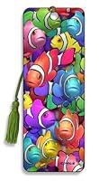 Algopix Similar Product 11 - 3D Clown Fish bookmark featuring the