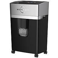 Algopix Similar Product 1 - BONSEN Micro Cut Paper Shredder