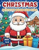 Algopix Similar Product 12 - Christmas Activity Book for Kids Ages