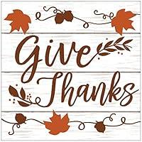 Algopix Similar Product 15 - Stunning Multicolor Give Thanks Sign 