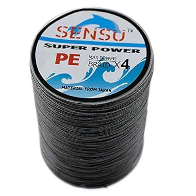 Braided Fishing Line Abrasion Resistant Superline Zero Stretch&Low Memory  Extra