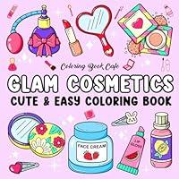 Algopix Similar Product 17 - Glam Cosmetics Coloring Book for