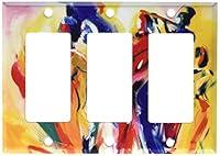 Algopix Similar Product 3 - Art Plates  Dancing Switch Plate 