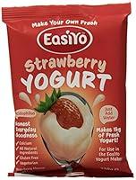 Algopix Similar Product 2 - EasiYo Yogurt Mix, Strawberry, 8 Count