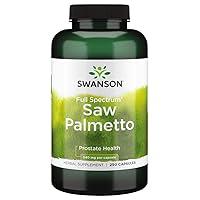 Algopix Similar Product 20 - Swanson Saw Palmetto Herbal Supplement