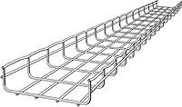 Algopix Similar Product 19 - Wire Mesh Cable Tray, 4x2In, 10 Ft