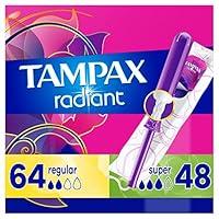 Algopix Similar Product 20 - Tampax Radiant Plastic Tampons