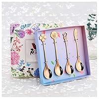 Algopix Similar Product 7 - Spoon Gift Box Fourpiece Dessert Ice
