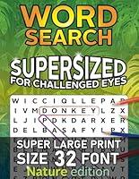 Algopix Similar Product 13 - Word Search Supersized for Challenged