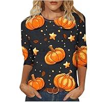 Algopix Similar Product 13 - Binmer 34 Sleeve Halloween T Shirts