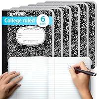 Algopix Similar Product 18 - Composition Notebook College Ruled  6