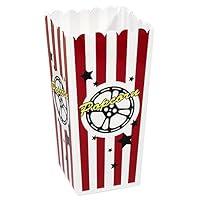 Algopix Similar Product 1 - Shindigz Plastic Popcorn Box Set of 4