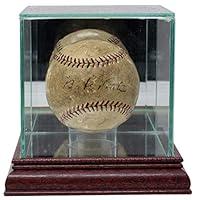 Algopix Similar Product 6 - Babe Ruth Signed AL Baseball wGlass