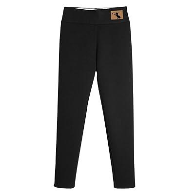 Women Fleece Lined Pants Stretch Thermal Fitness Joggers Winter Thick  Sweatpants