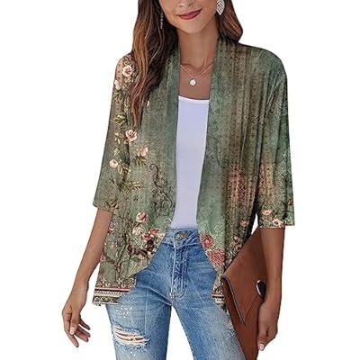 Blouses for Women Cardigan Sweater Large Size women's button down