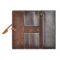 Algopix Similar Product 19 - ZLYC Handmade Leather Pen Case Pencil