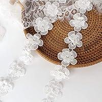 Algopix Similar Product 17 - Simpless Embroidered Flower Lace Pearl