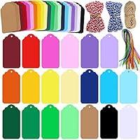 Algopix Similar Product 4 - Supla 200 Pcs 20 Colors Gift Tags Sign
