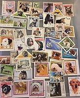 Algopix Similar Product 11 - 50 Dog postage stamps worldwide