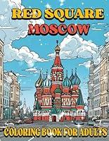 Algopix Similar Product 15 - Red Square Coloring Moscow CoLoring