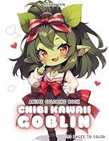 Algopix Similar Product 8 - Anime Coloring Book: Chibi Kawaii Goblin
