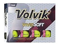 Algopix Similar Product 2 - Volvik Vivid Soft Golf Balls Yellow