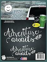 Algopix Similar Product 19 - Enjoy It Adventure Awaits Car Stickers