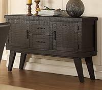 Algopix Similar Product 6 - Benzara Wooden Server Buffet, Brown