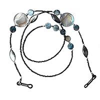 Algopix Similar Product 15 - FashionCha Elegant Pearl Eyeglass Chain