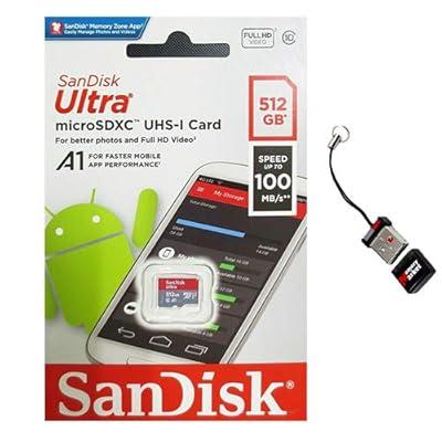 SanDisk 512GB Ultra microSDXC UHS-I Memory Card with Adapter - Up
