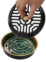 Algopix Similar Product 20 - Mosquito Coil Holder 2 Pack Metal