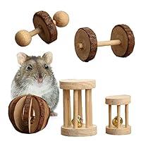 Algopix Similar Product 9 - Pevor Pack of 5 Hamster Chew Toys 
