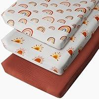 Algopix Similar Product 7 - Muslin Changing Pad Cover Sheets Boho