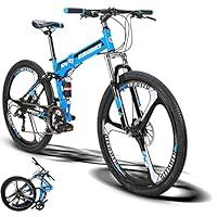Algopix Similar Product 6 - EUROBIKE G4 Folding Mountain Bike