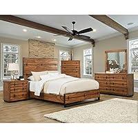 Algopix Similar Product 1 - Alpine Furniture Live Edge 3 Drawer