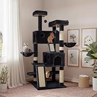 Algopix Similar Product 10 - SHA CERLIN 65in Larger Cat Tree Tower