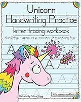 Algopix Similar Product 7 - Unicorn Handwriting Practice Letter