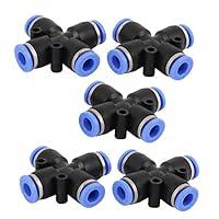 Algopix Similar Product 12 - uxcell 5 Pcs 6mm 4 Ways Cross Pipe