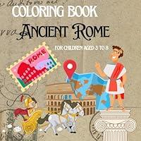 Algopix Similar Product 16 - Ancient Rome Easy coloring book for