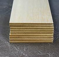 Algopix Similar Product 20 - WWS Balsa Wood Sheets 75 x 305 x 32 mm