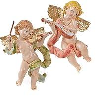 Algopix Similar Product 14 - Holyart Angel Musicians 2pcs 27cm