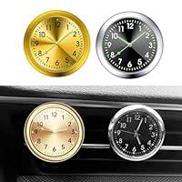 Algopix Similar Product 6 - Tesnaao Pack2 Car Luminous Clock