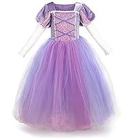 Algopix Similar Product 7 - Tangled Princess Costume Toddler Kid