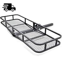 Algopix Similar Product 2 - Trailer Hitch Cargo Carrier Rear 57 x
