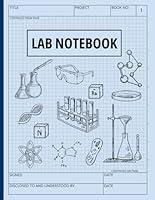 Algopix Similar Product 1 - Lab Notebook 5x5 Quad Ruled Laboratory