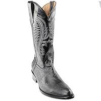 Algopix Similar Product 15 - Ferrini Mens Lizard Belly Black RToe