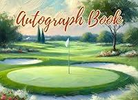 Algopix Similar Product 2 - Golf Autograph Book Collect Signatures